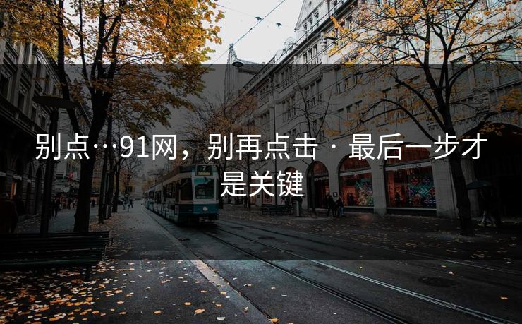 别点…91网，别再点击 · 最后一步才是关键